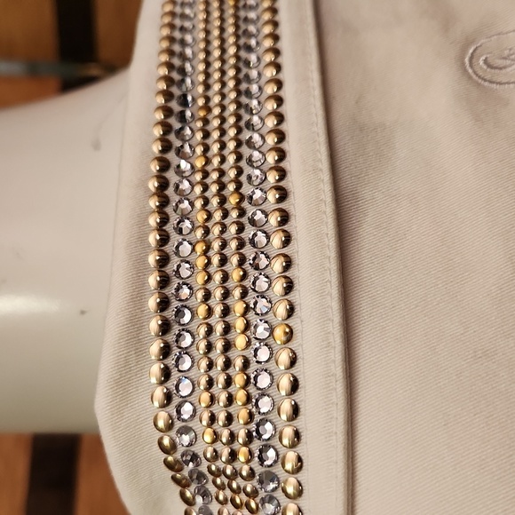 Christine Alexander bling jean jacket - Picture 2 of 11